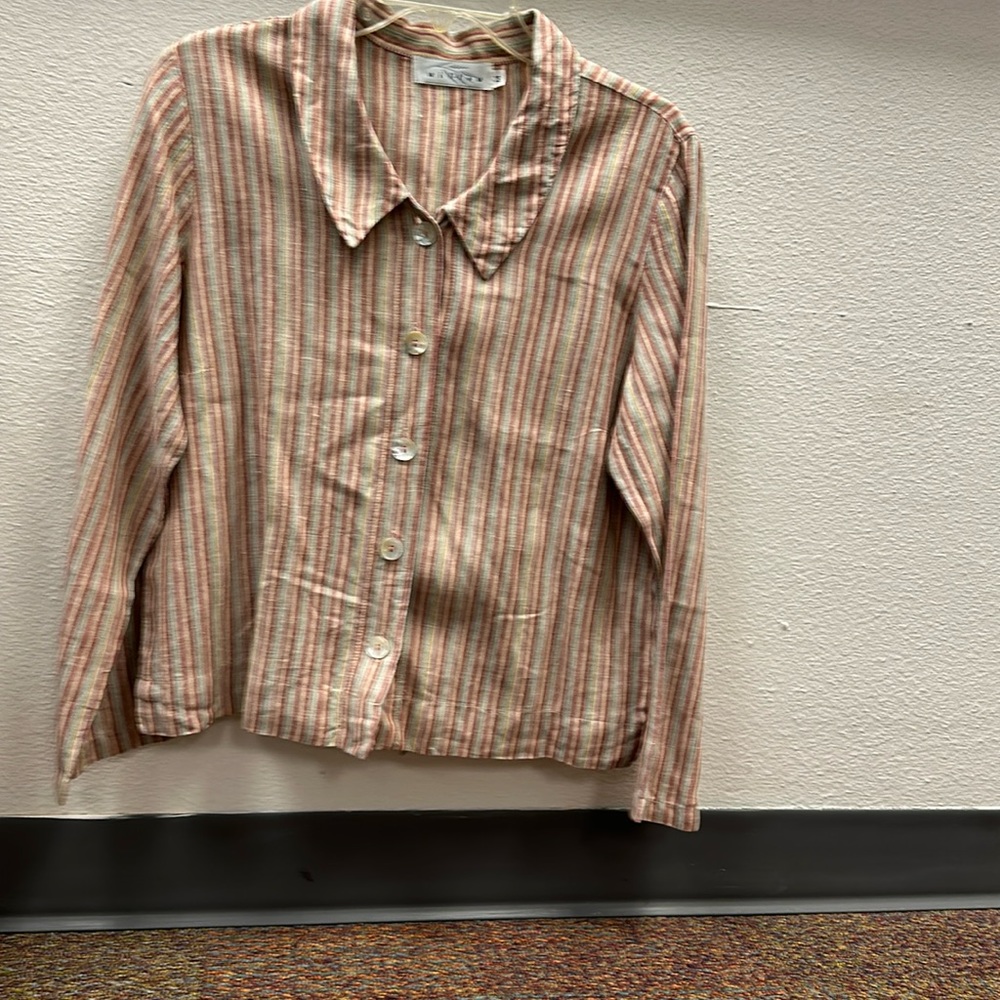 Striped Linen top